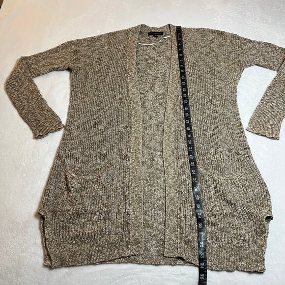 Banana Republic Open Front Knit Cardigan Size Medium Casual Minimalist Preppy - Picture 8 of 9